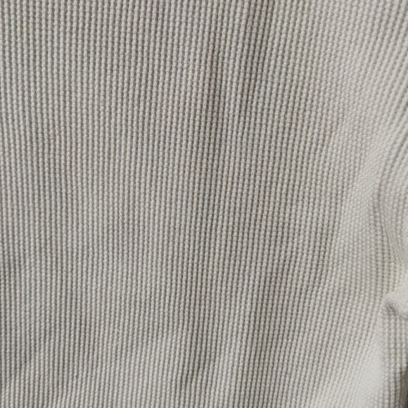 VTG Halloween Maze Cream Crewneck Thermal Sweatshirt L Casual Holiday Vampire - Picture 7 of 9